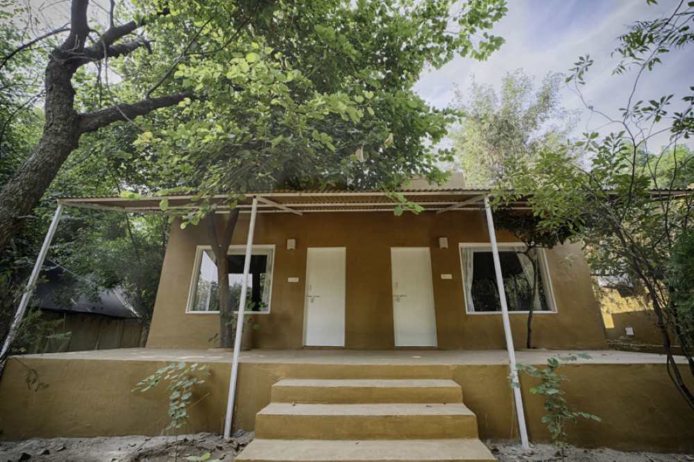 luxury cottage tiger machan resort