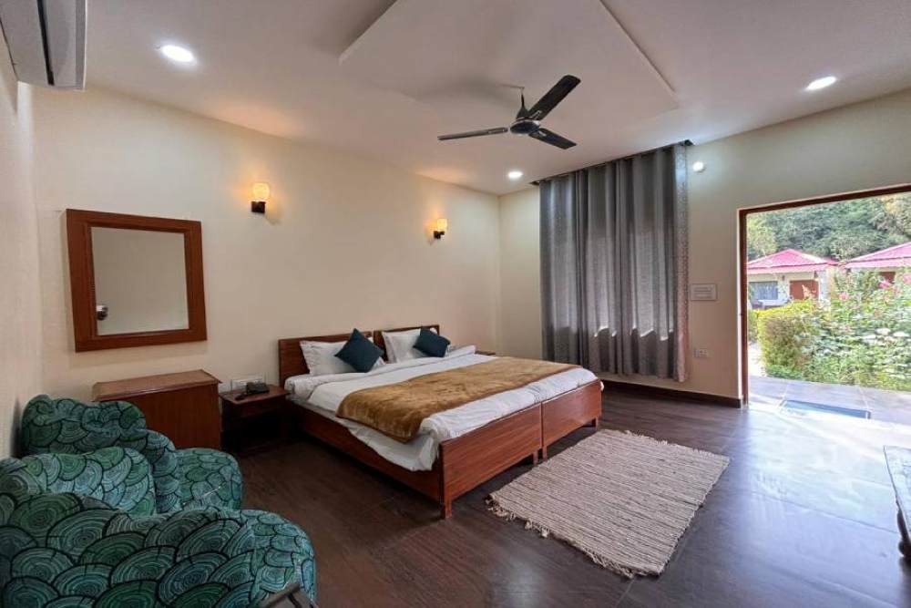 The Deluxe Room at Jungle Retreat Ranthambore