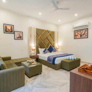 Sitabani Garden View Room at Corbett River Heritage Resort