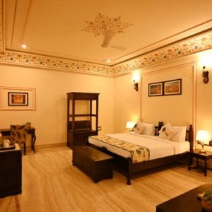 royal clarissa cottage shergarh resort ranthajasthan