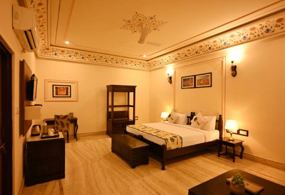 royal clarissa cottage shergarh resort ranthajasthan