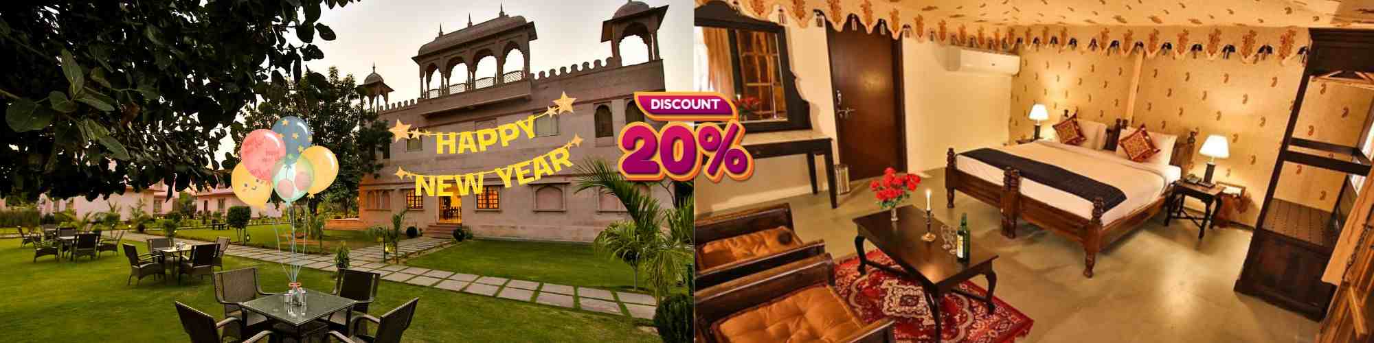 Shergarh Resort Ranthambore New Year Packages