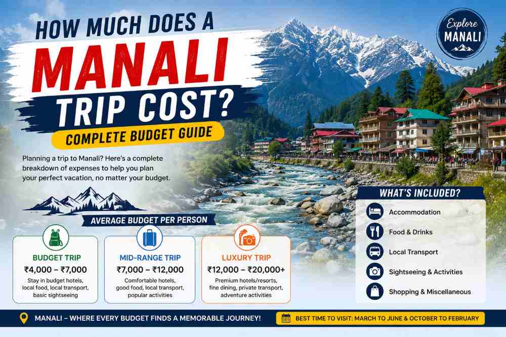 How Much Does a Manali Trip Cost Complete Budget Guide