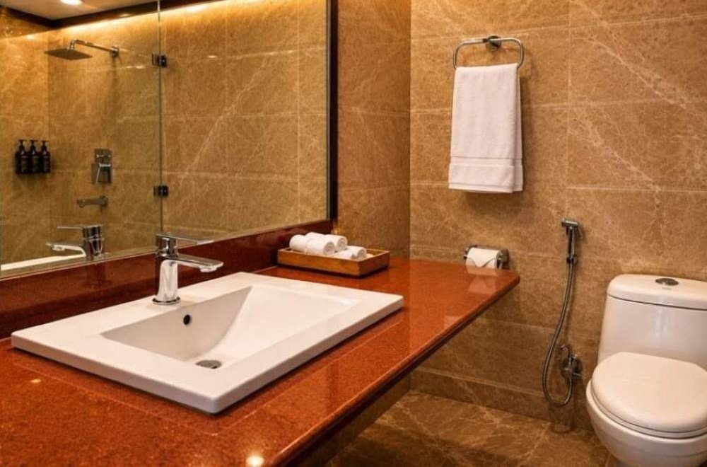 Bel-la-Monde-Riverside-Resort-Jim-Corbett-deluxe-room-washroom