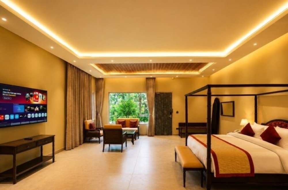 Bel-la-Monde-Riverside-Resort-Jim-Corbett-mango-bloom