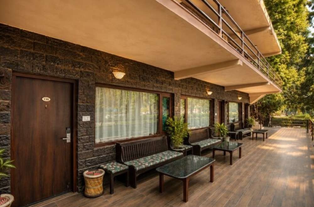 Bel-la-Monde-Riverside-Resort-Jim-Corbett-premium-room-lawn-view