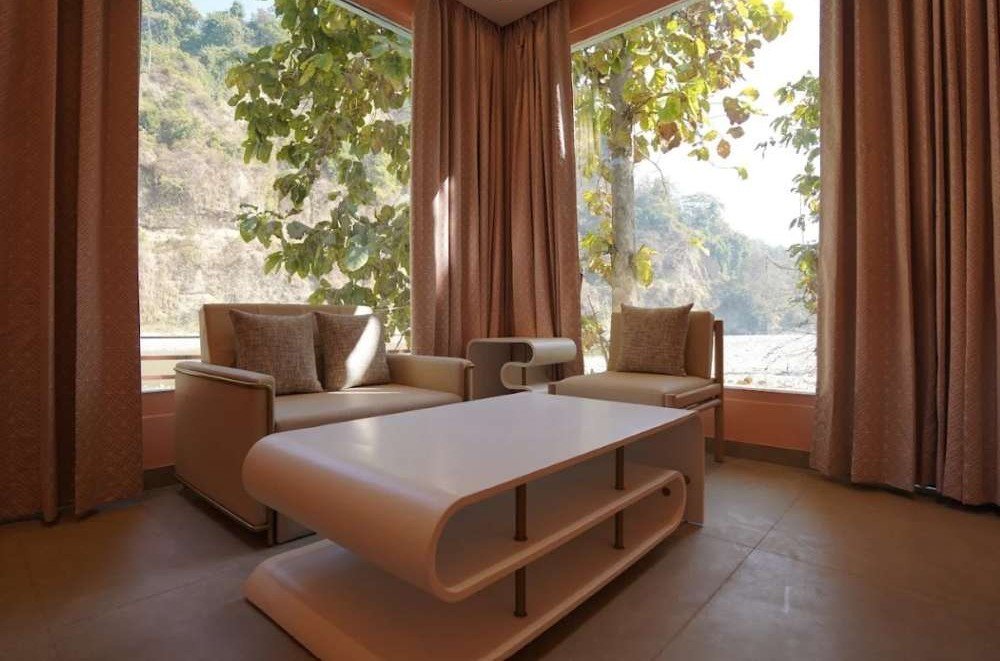 Bel-la-Monde-Riverside-Resort-Jim-Corbett-riverside-mango-suite-river-view
