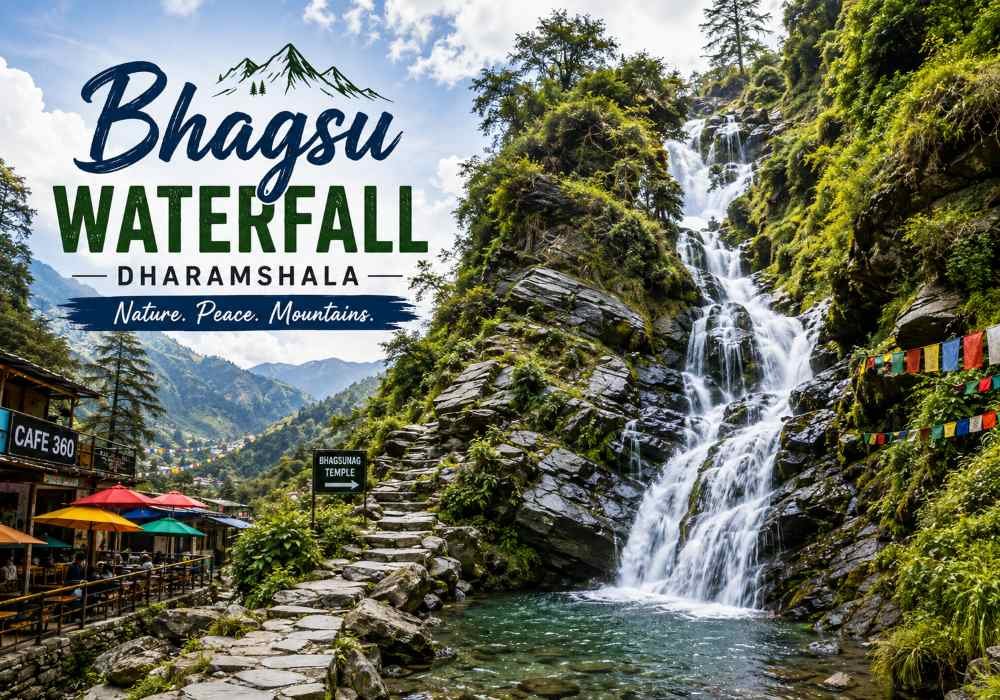 Discover everything about Bhagsu Waterfall in Dharamshala