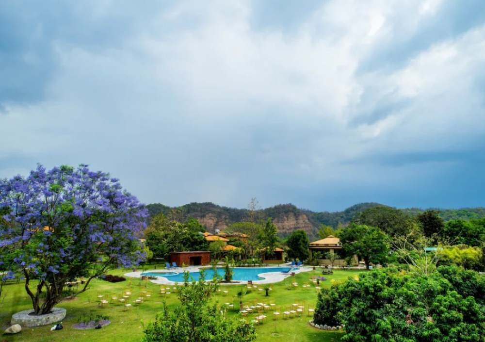 Tarangi-Resort-Spa-Jim-corbett-resort-swimming-pool