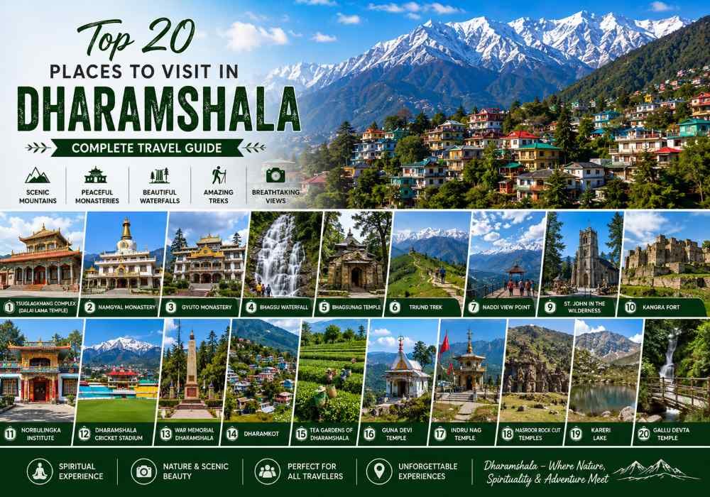 Top 20 Places to Visit in Dharamshala